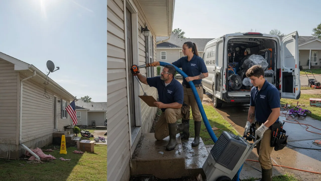Ceiling Water Damage Restoration in Saint Marys, IA near me
