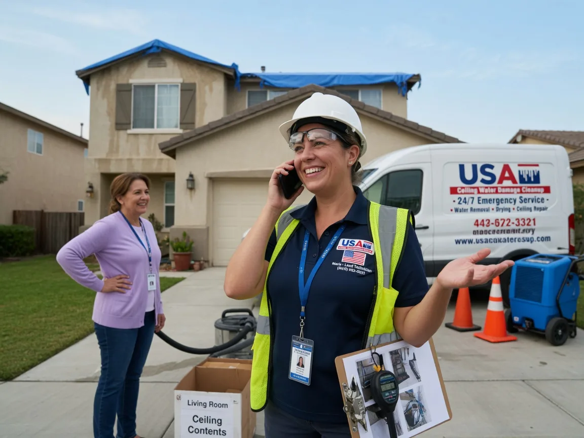 Ceiling Water Damage Restoration Saint Marys, IA FAQs